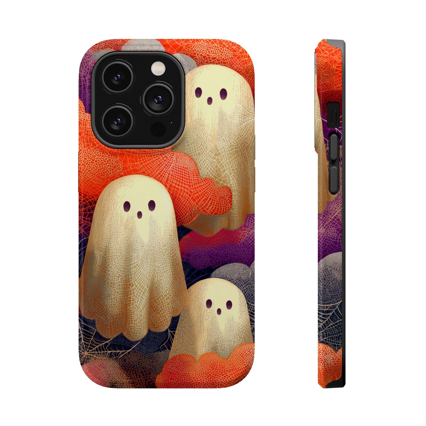 Protective ghost phone cover with dual-layer durability