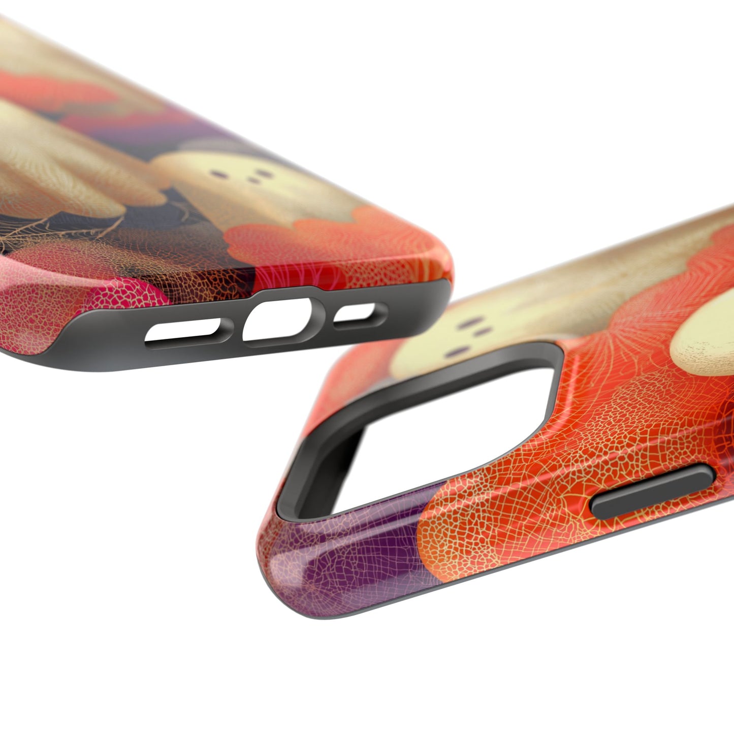Pastel goth ghost aesthetic Halloween phone case